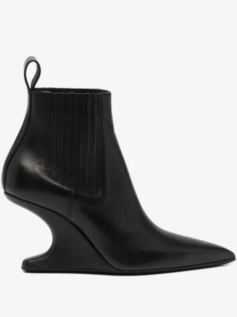 Rick Owens 80mm Sharp ankle boots