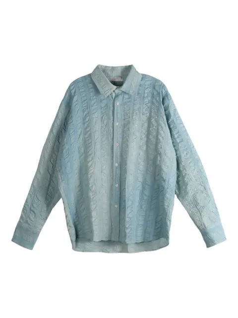 ELISE Joan crinkled cotton shirt