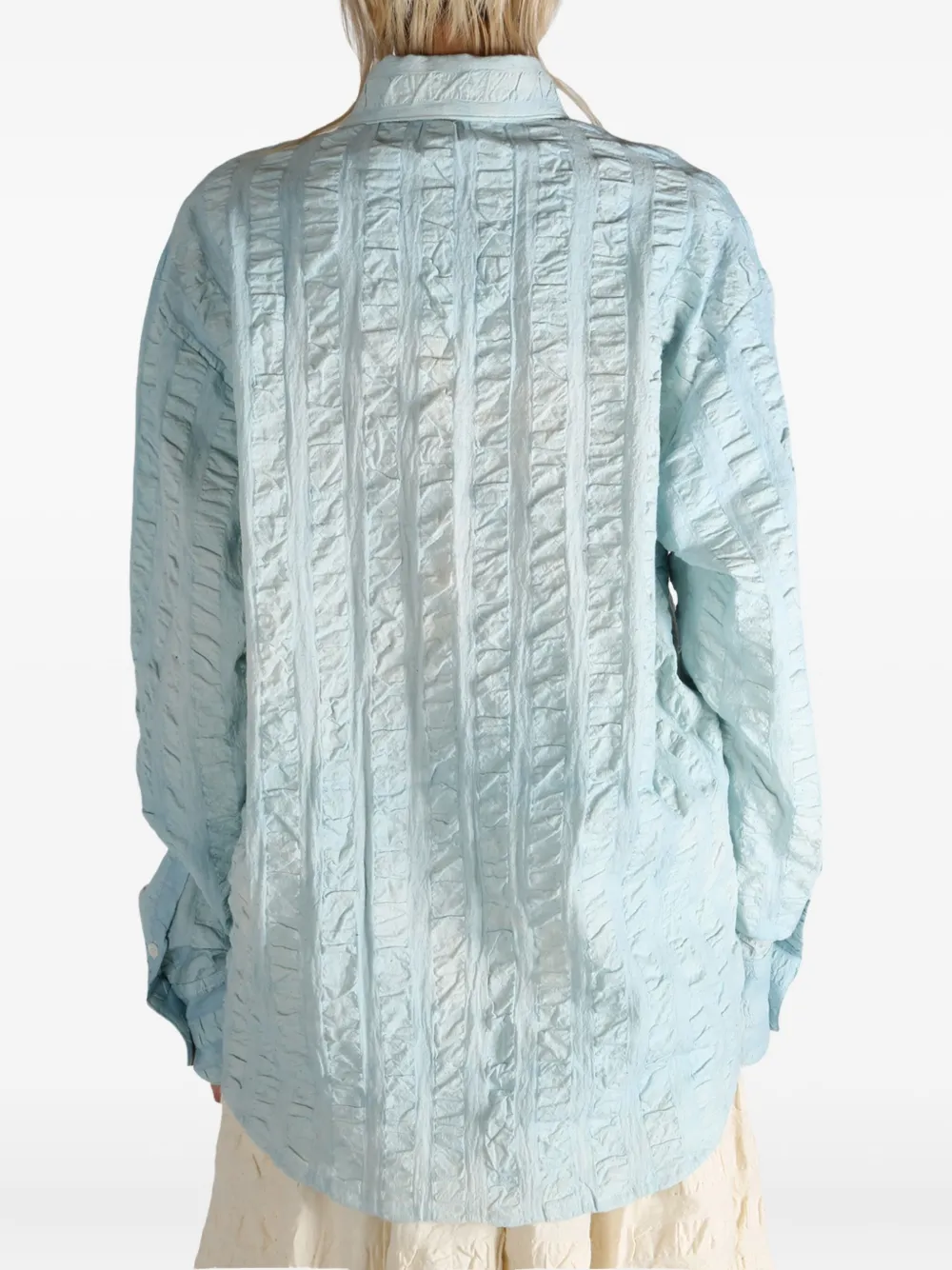 Joan Crinkled Cotton Shirt