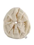 ELISE brocade cotton scrunchy - Neutrals