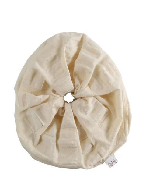 ELISE brocade cotton scrunchy