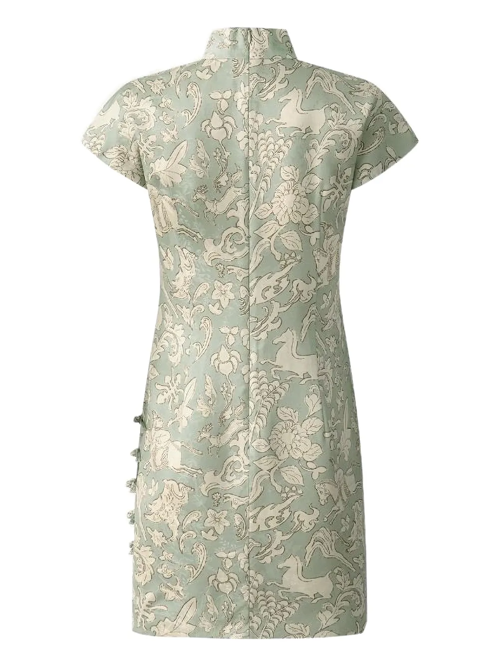 Shanghai Tang floral-print mini dress | Day Dresses | Image 2