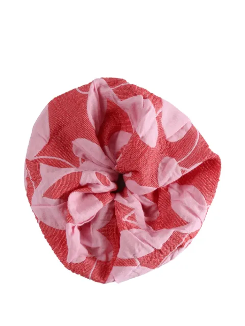 ELISE heart-print scrunchie 