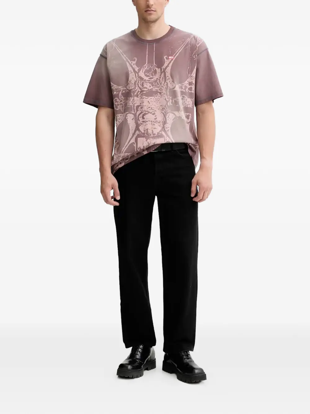 Diesel camiseta con estampado gráfico | Playeras | Image 2