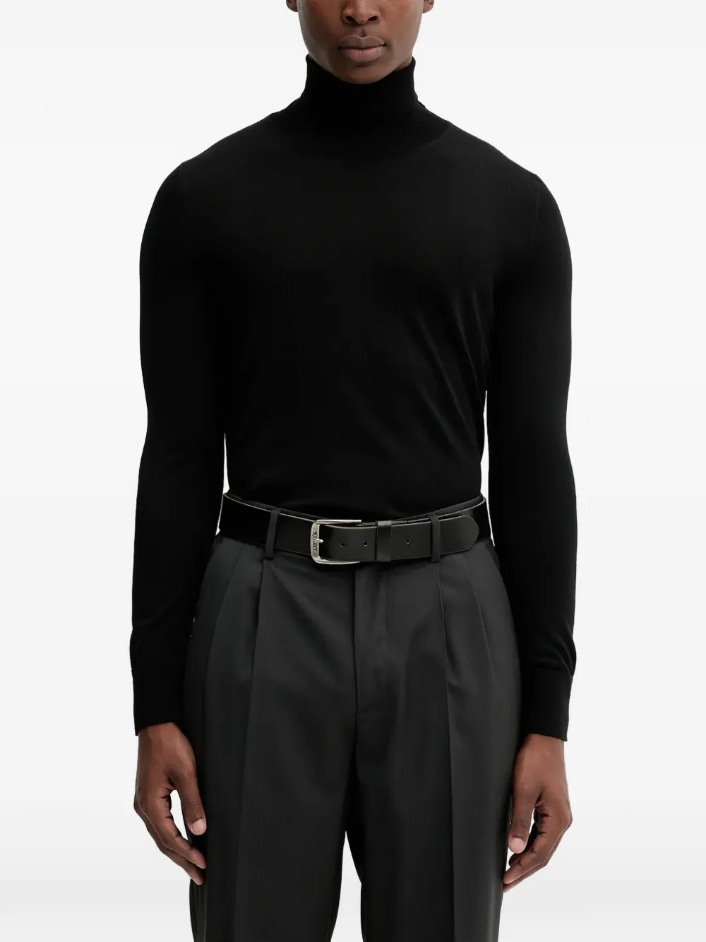 Barena roll-neck sweater - Nero