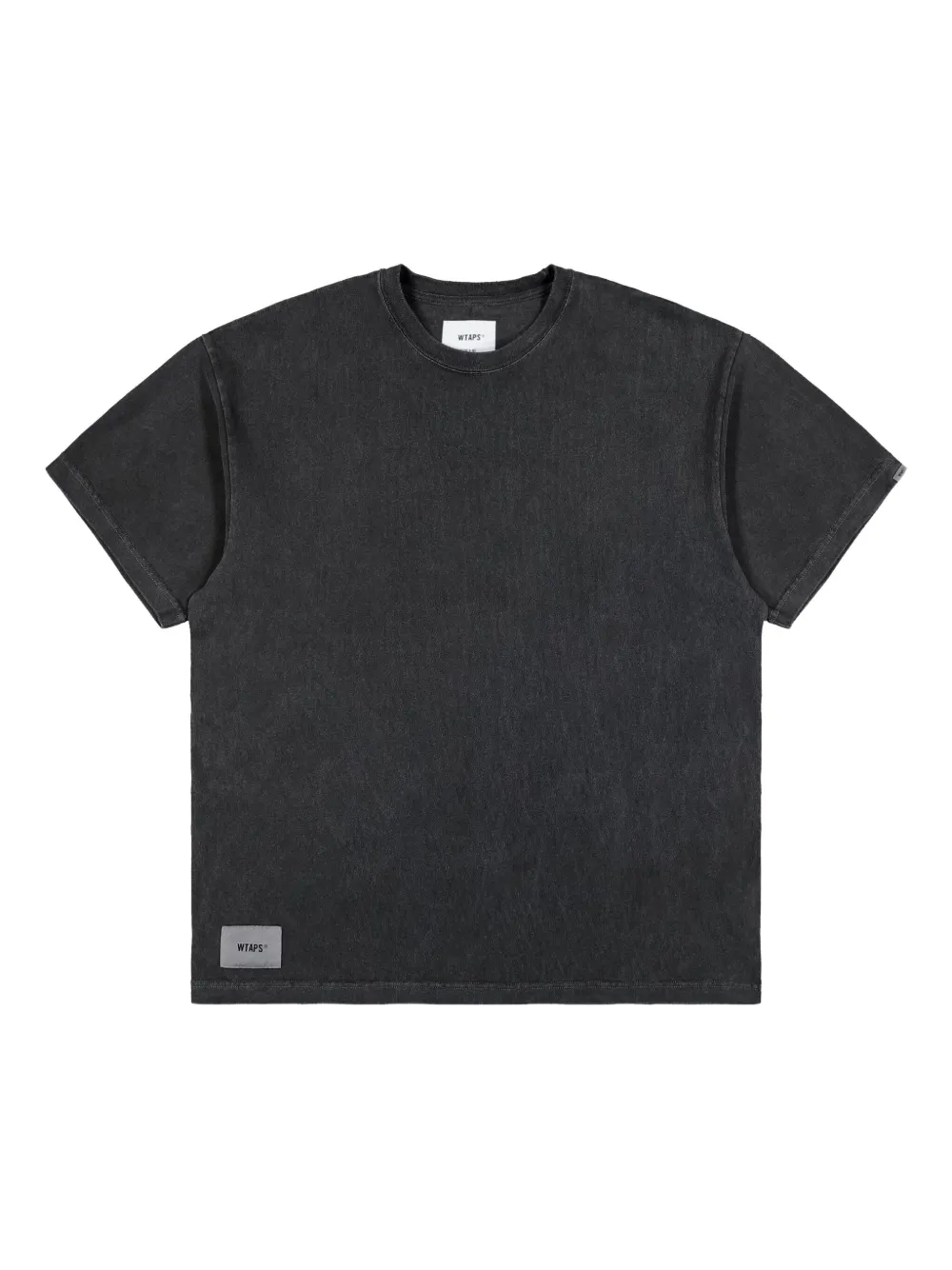 WTAPS Sign 02 cotton T-shirt | Black | Image 1