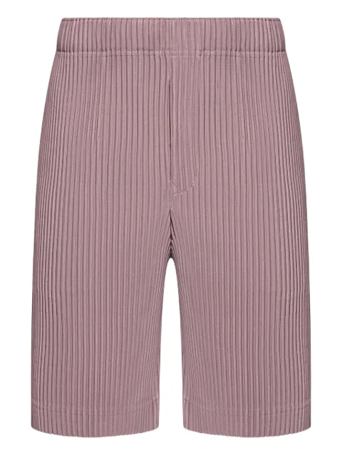 Homme Plissé Issey Miyake bermudas con pinzas