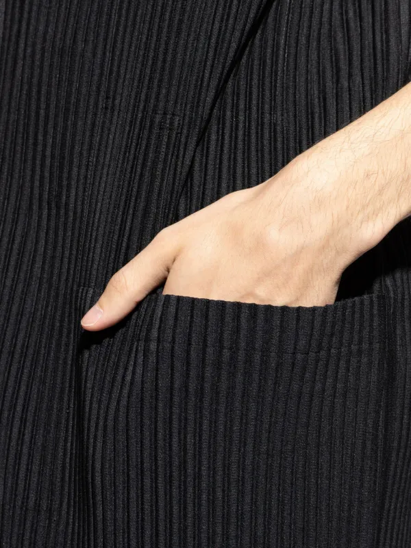 Homme Plissé Issey Miyake Pleated short-sleeve Jumpsuit