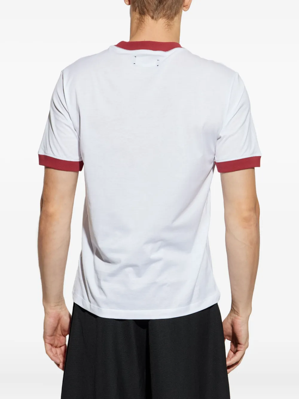 AMIRI Rose Ringer T-shirt Wit