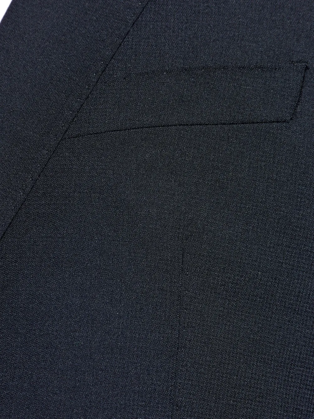 Emporio Armani Single-breasted Wool Suit In Blue