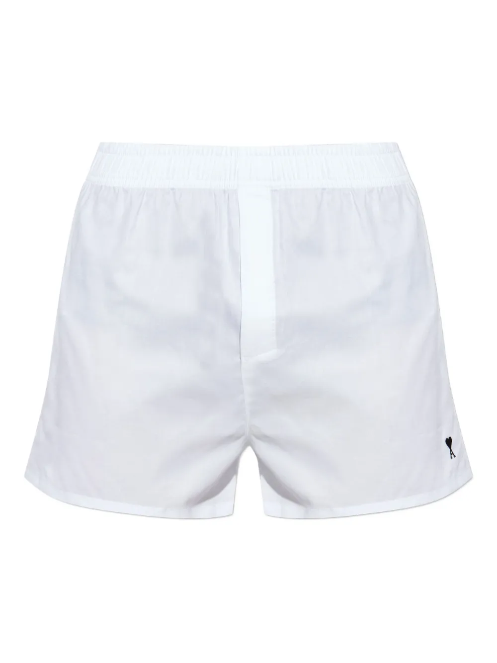 Ami Alexandre Mattiussi Logo-embroidery Boxers In White