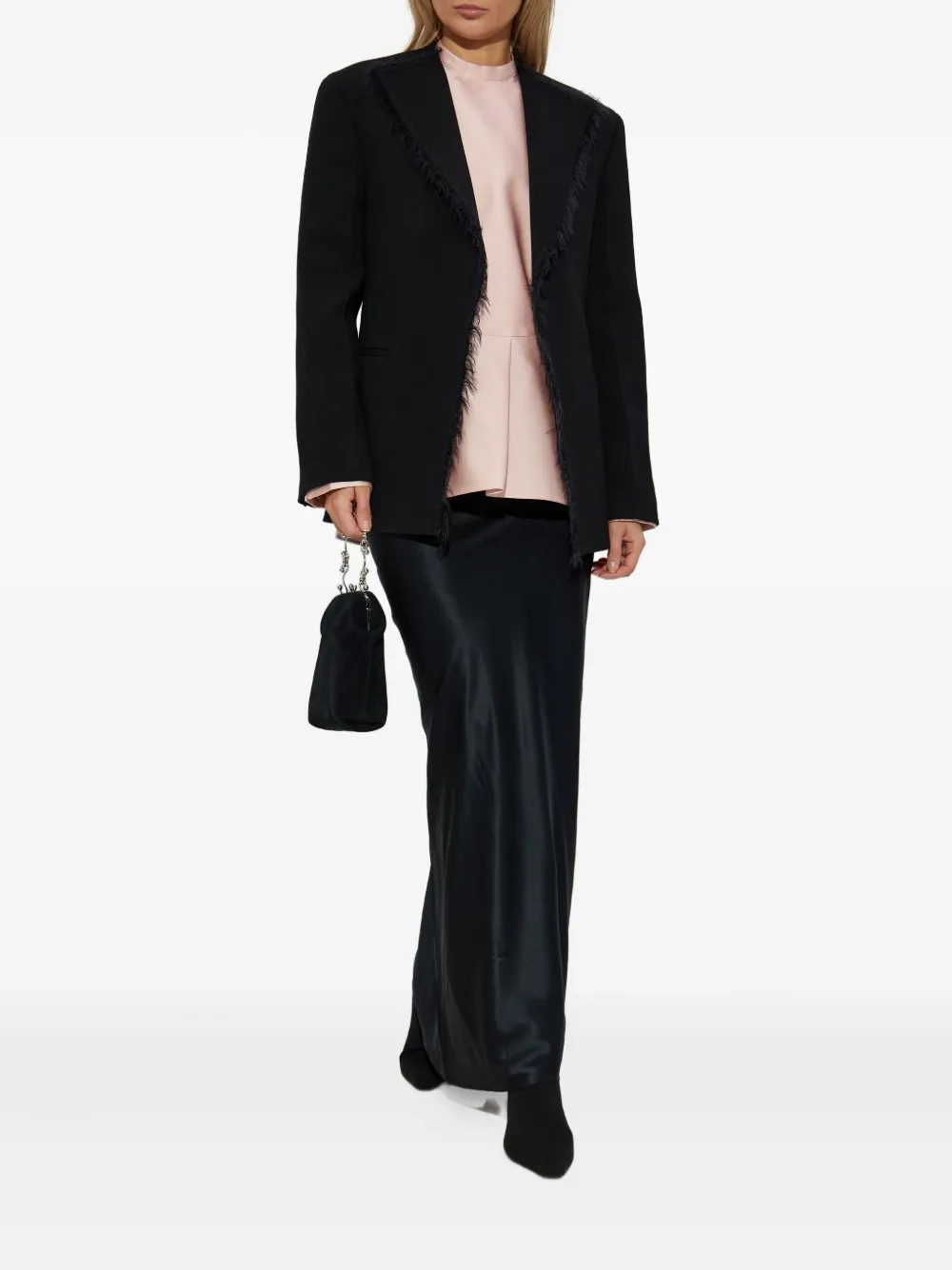 Jil Sander Jacket J03bn0196 J40152-001 In Black