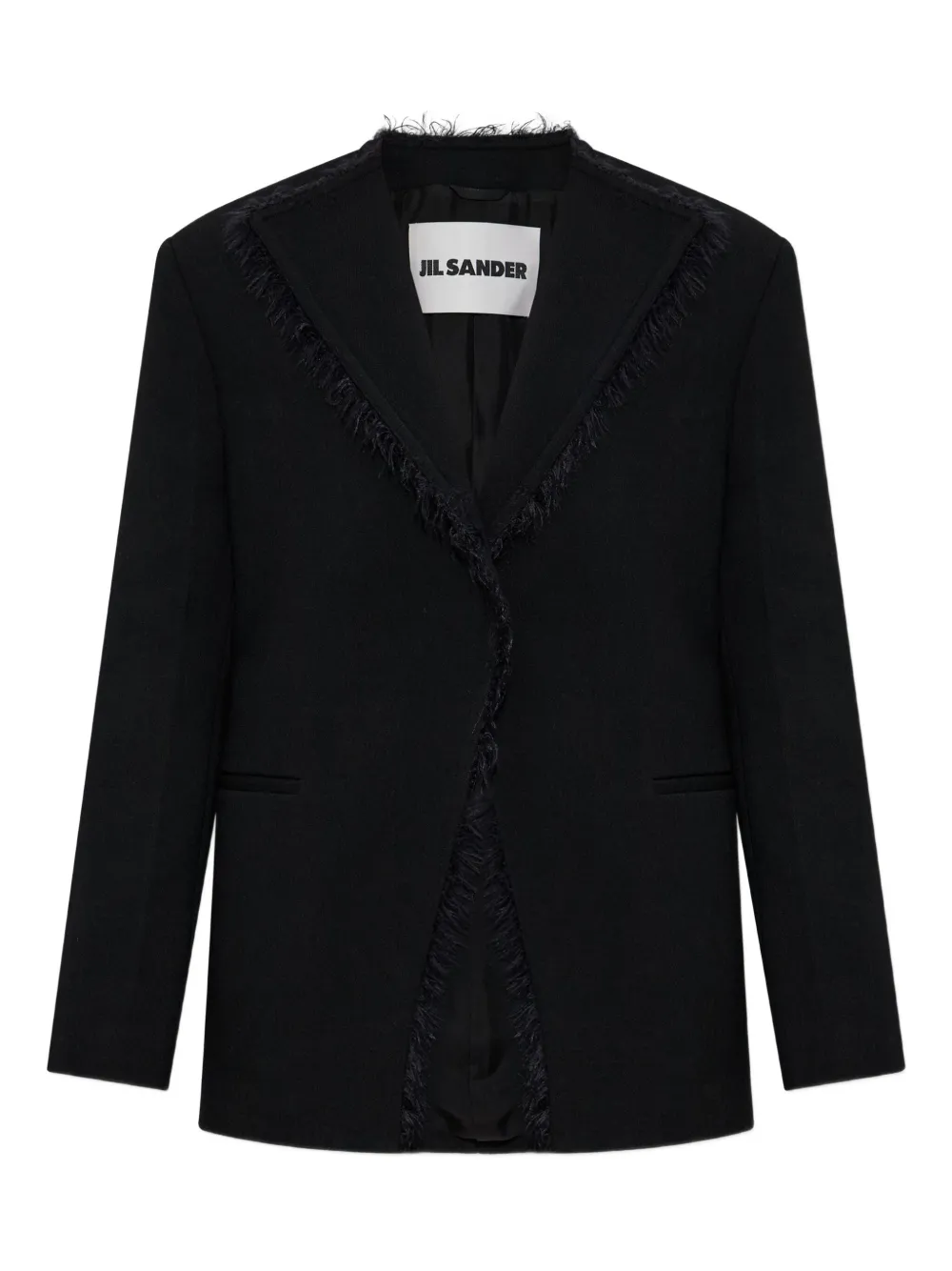 Jil Sander Jacket J03bn0196 J40152-001 In Black