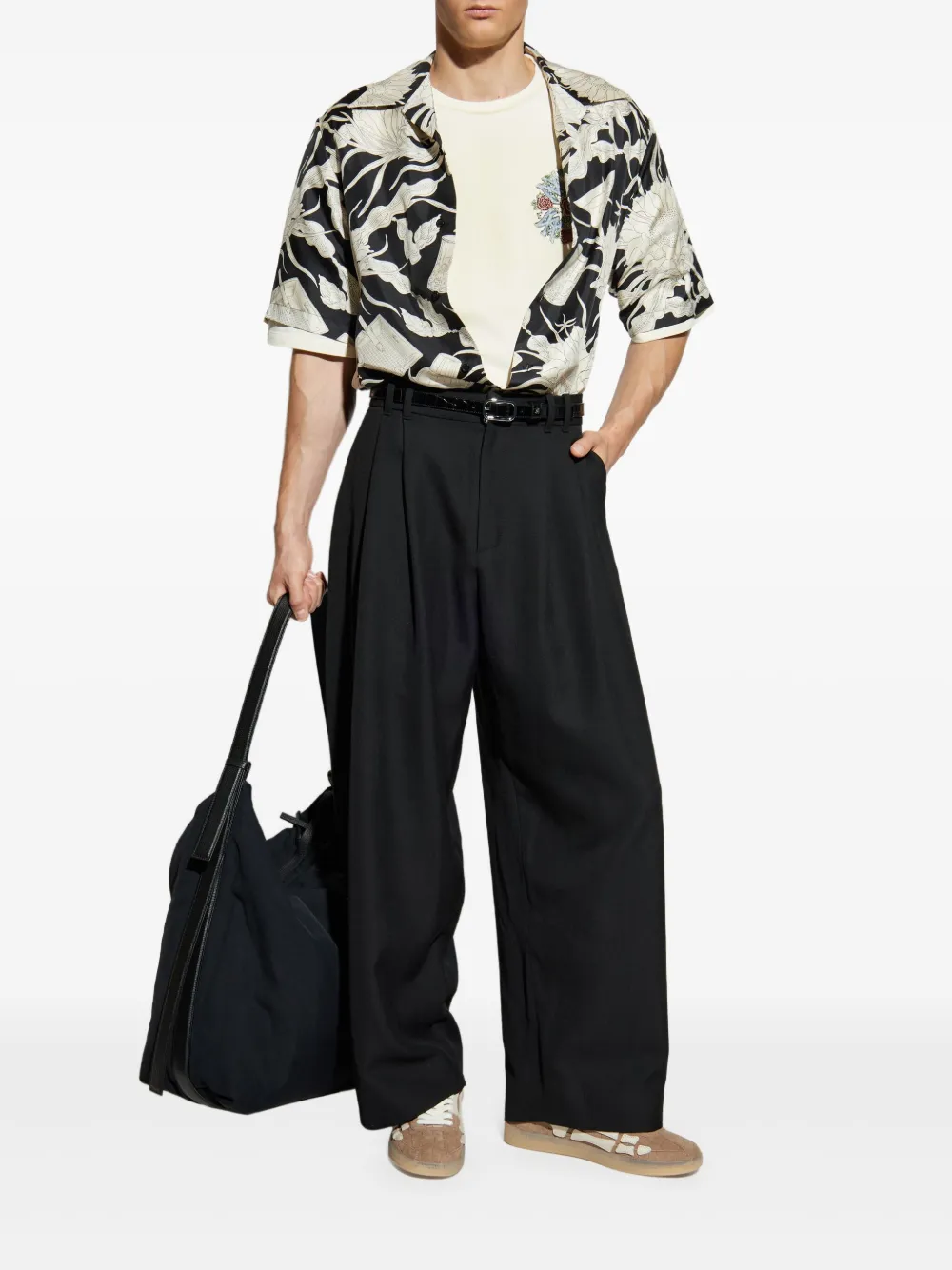 AMIRI Out For Trouble T-shirt - Wit