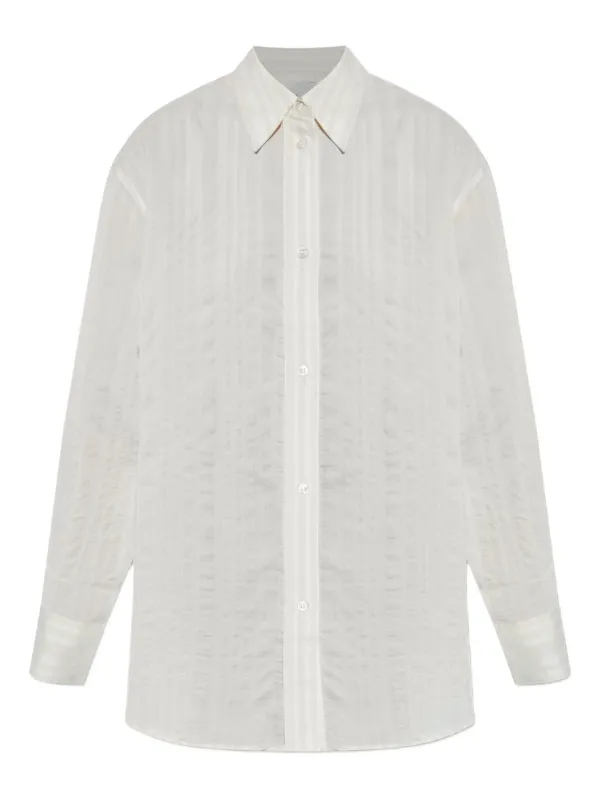 Studio Nicholson Rouen Stripe Shirt in White