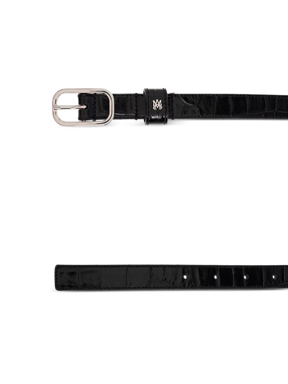 現行　美品　AMIRI　アミリ　クアッド　エンボス　ベルト　90　ロゴ　黒 31870842_61760665_1000.jpg