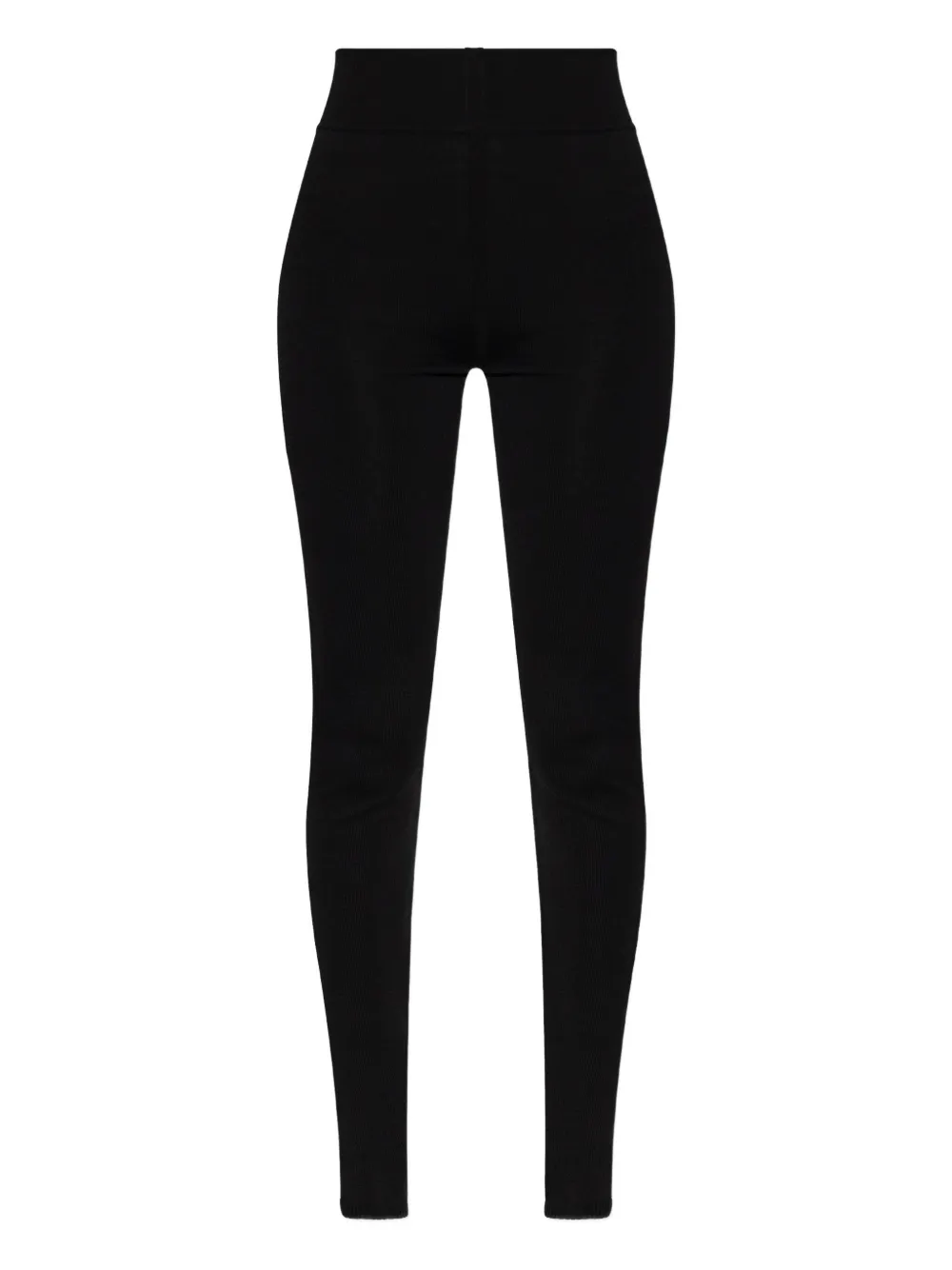 Rick Owens High-waist Wool Trousers In Black