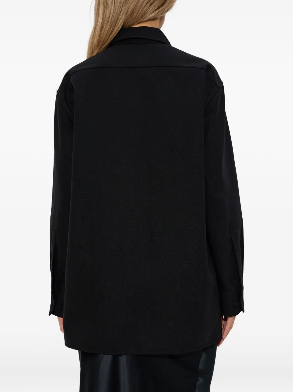 Jil Sander Blouse verfraaid met kralen Zwart
