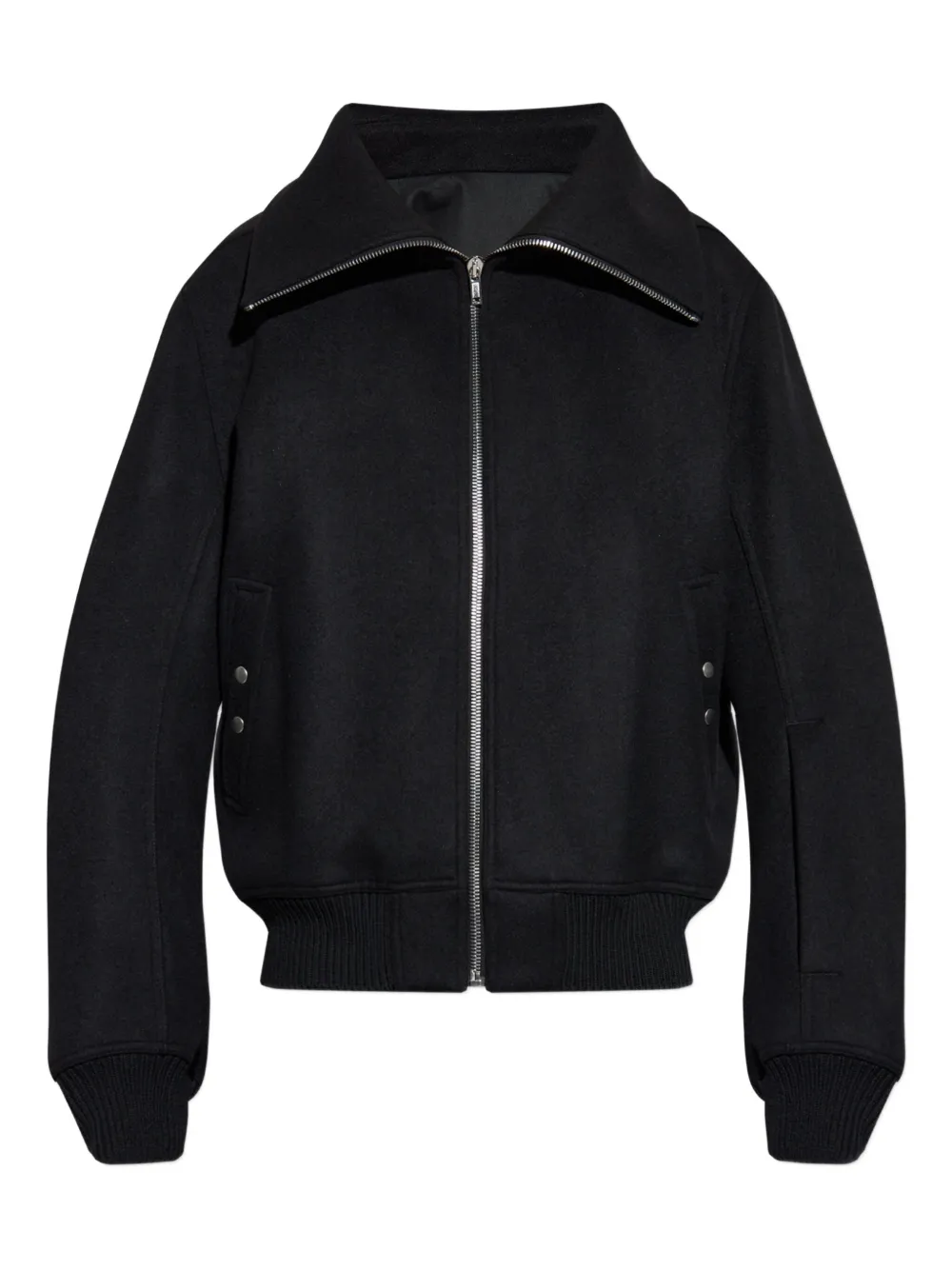 Rick Owens high-neck wool jacket | Black | Image 1