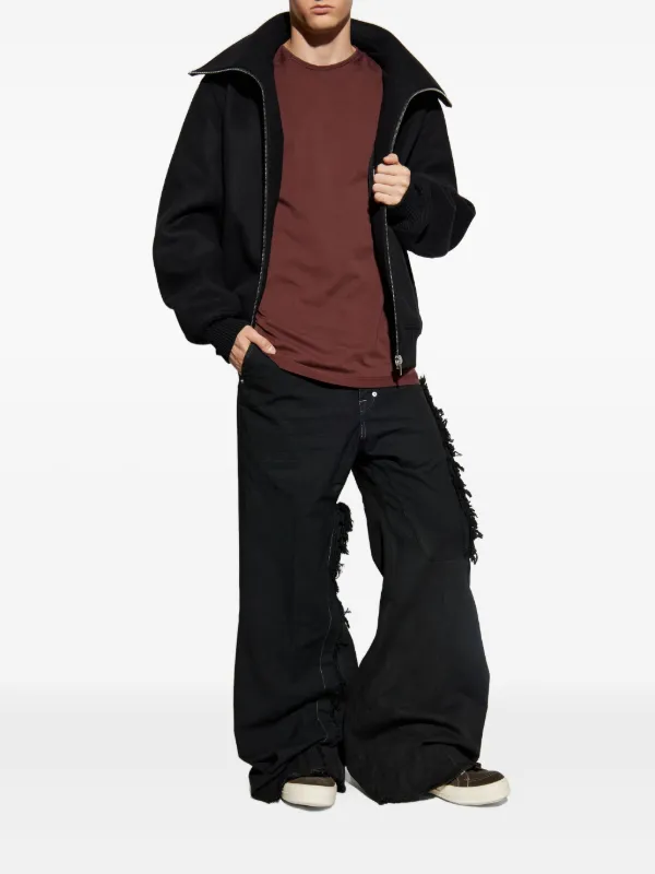 Rick Owens ハイネック ジャケット | ブラック | FARFETCH JP