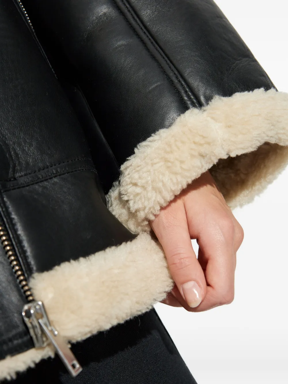 Gestuz GZShilina leren jack Zwart