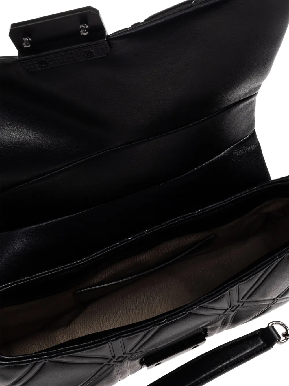 Emporio Armani Gewatteerde shopper Zwart