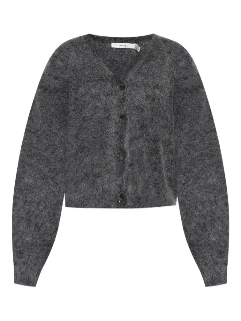 Gestuz button-front mohair cardigan