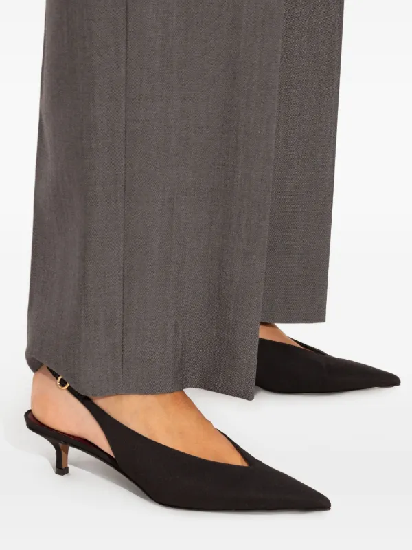 NEOUS Diske Slingback pointed-toe Pumps | Black | FARFETCH