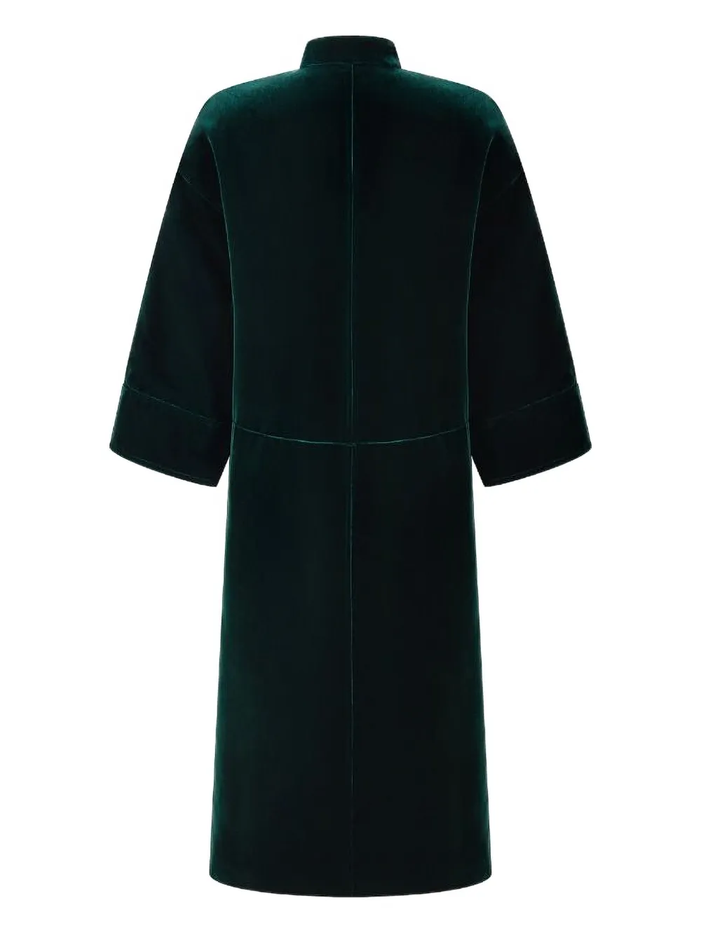 Shanghai Tang velvet-effect frog-fastening coat | Single Breasted Coats | Image 2