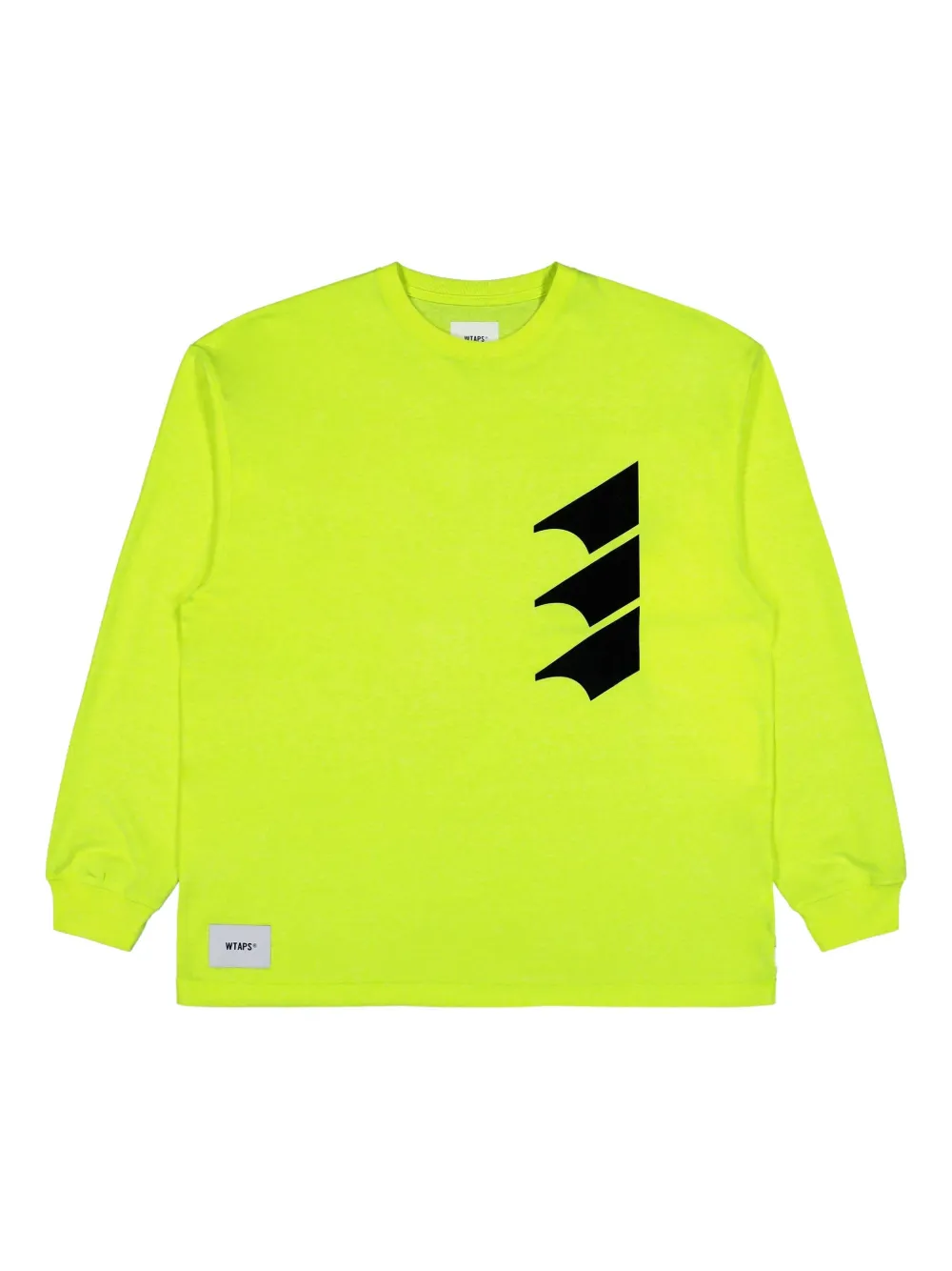 WTAPS Wound / LS / CTPL graphic-print T-shirt | Yellow | Image 1