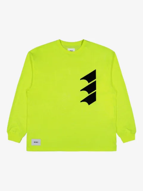 WTAPS t-shirt Wound / LS / CTPL à imprimé graphique