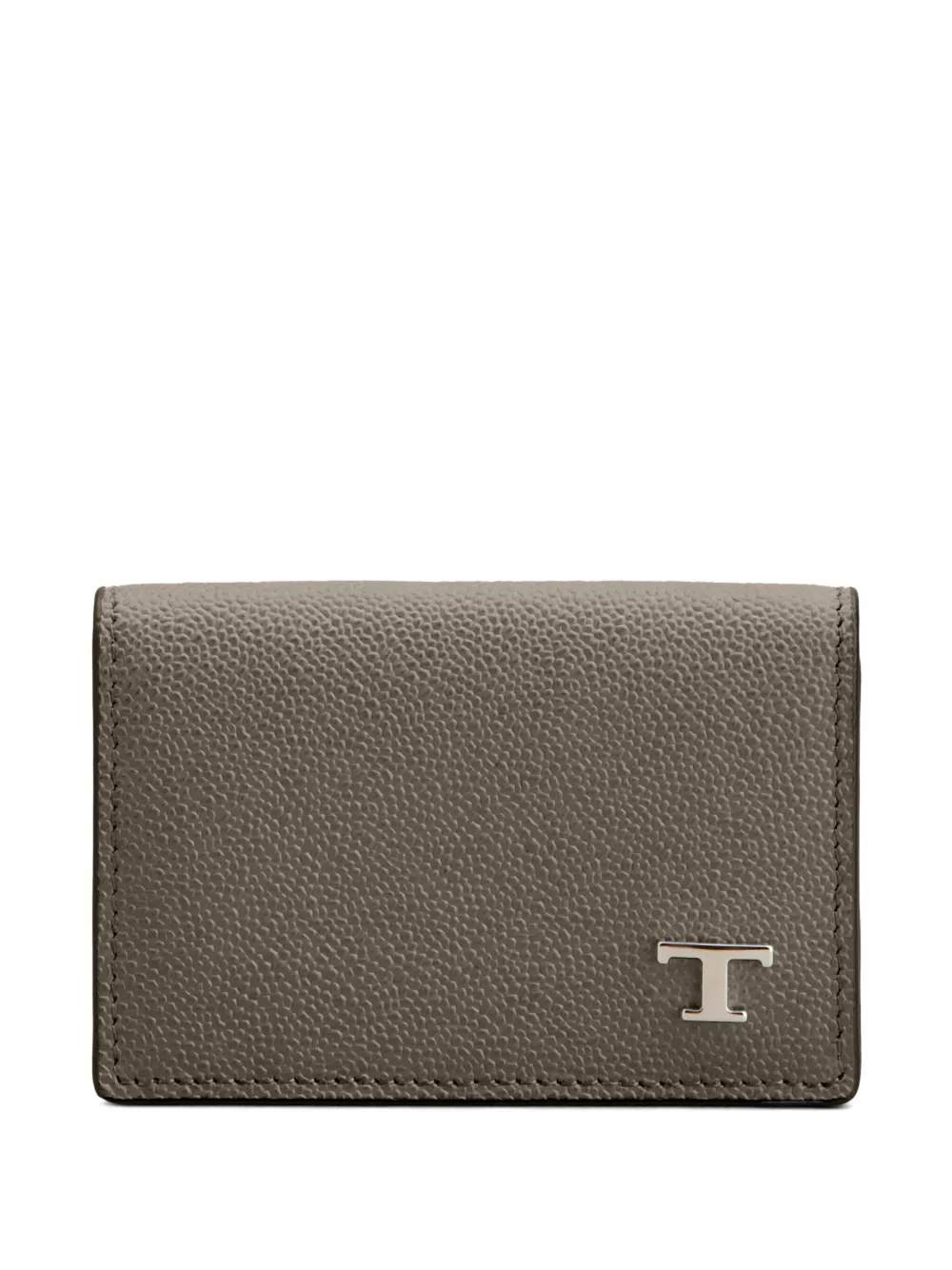 Tod's logo-plaque cardholder | Grey | Image 1