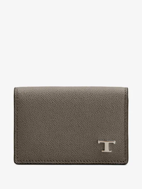 Tod's Porta-cartões com placa de logo