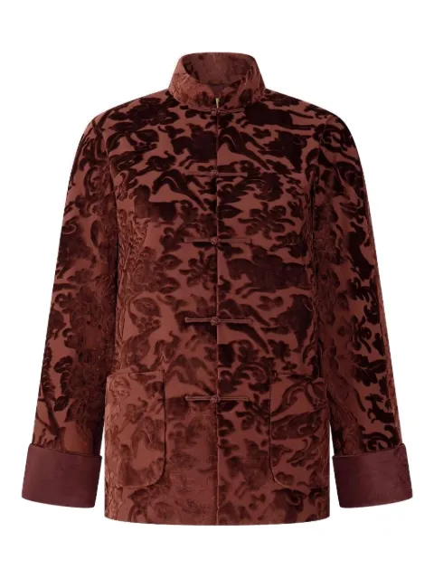 Shanghai Tang jacquard-pattern jacket