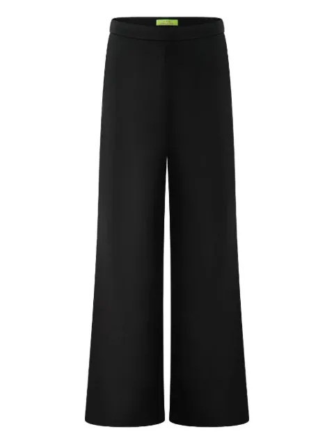 Shanghai Tang button-embellished jersey trousers
