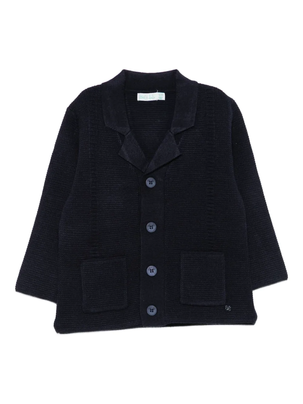 Abel & Lula knitted blazer | Blue | Image 1