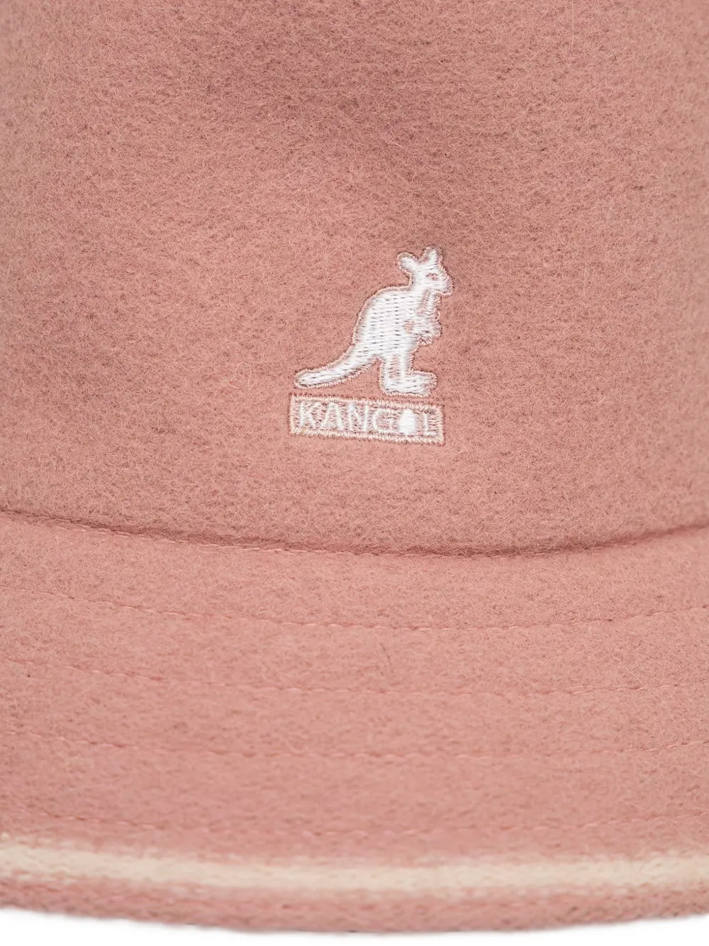 Kangol Hoed met logo Roze