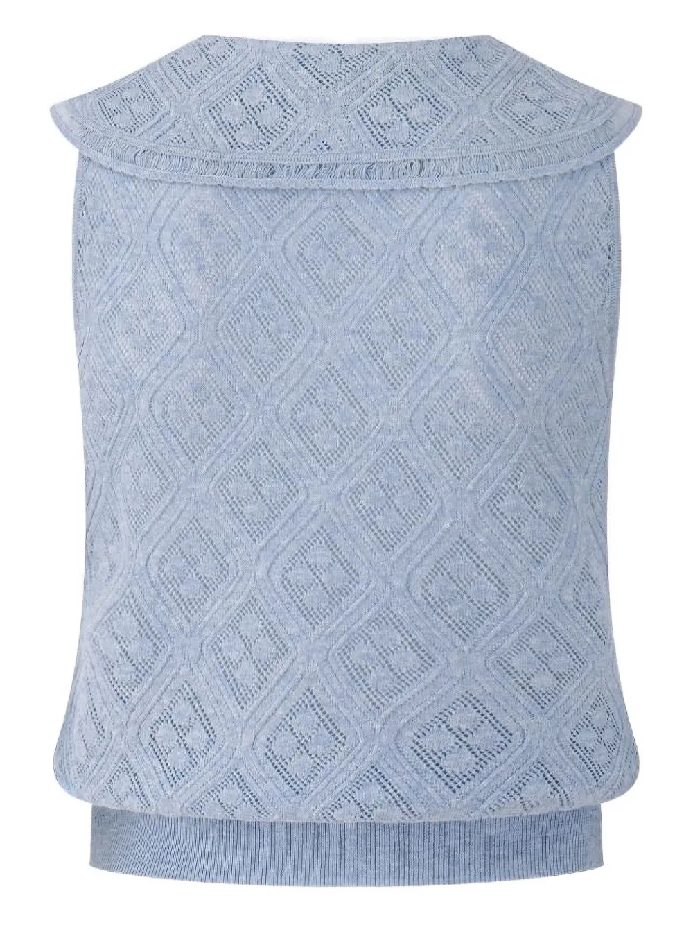 Shanghai Tang collared sleeveless top | Vests & Tank Tops | Image 2