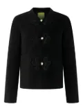 Shanghai Tang embroidered frog-button cardigan - Black