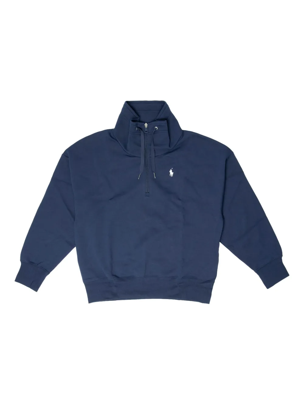 Polo Ralph Lauren half-zip cotton sweatshirt | Blue | Image 1