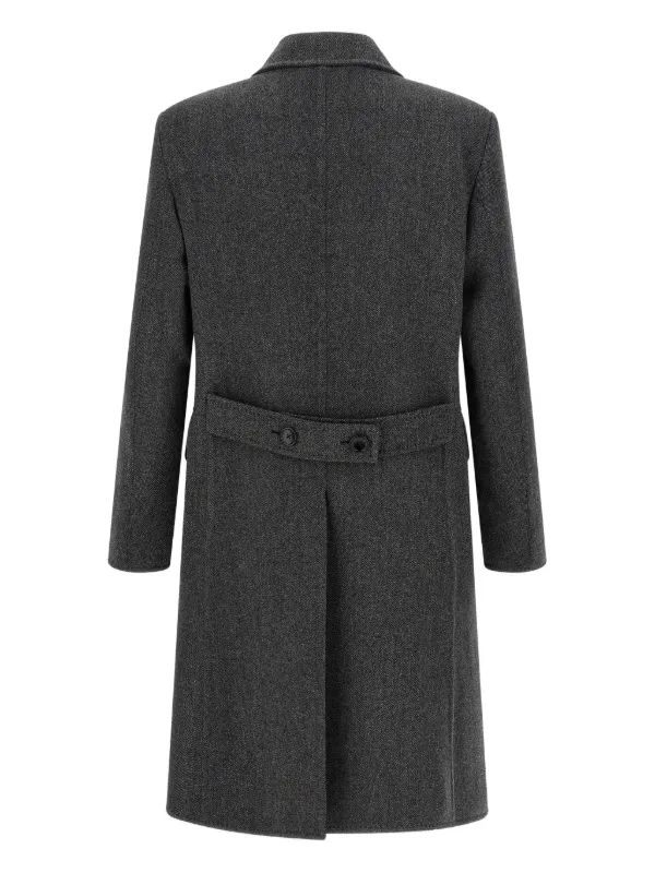 【美品 希少 サイズ52】HYDROGEN ダブルブレストコート ヘリンボーン TOM FORD ヘリンボーン ダブルコート | グレー | FARFETCH JP
