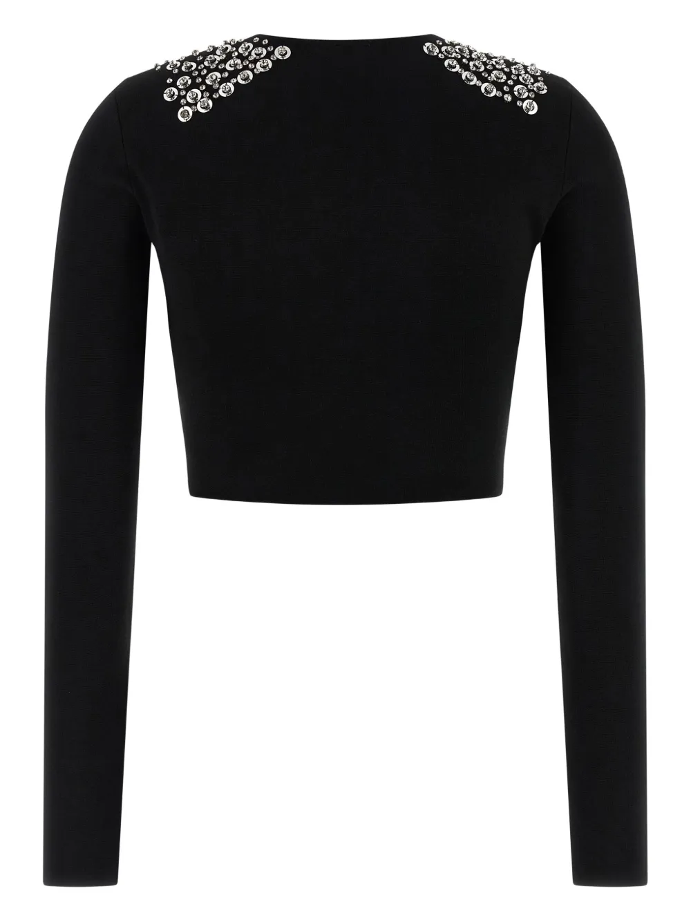 PINKO crystal-embellished sweater - Zwart