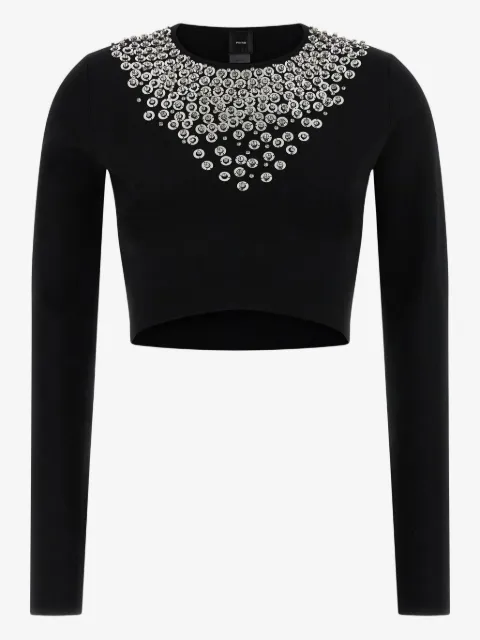 PINKO crystal-embellished sweater