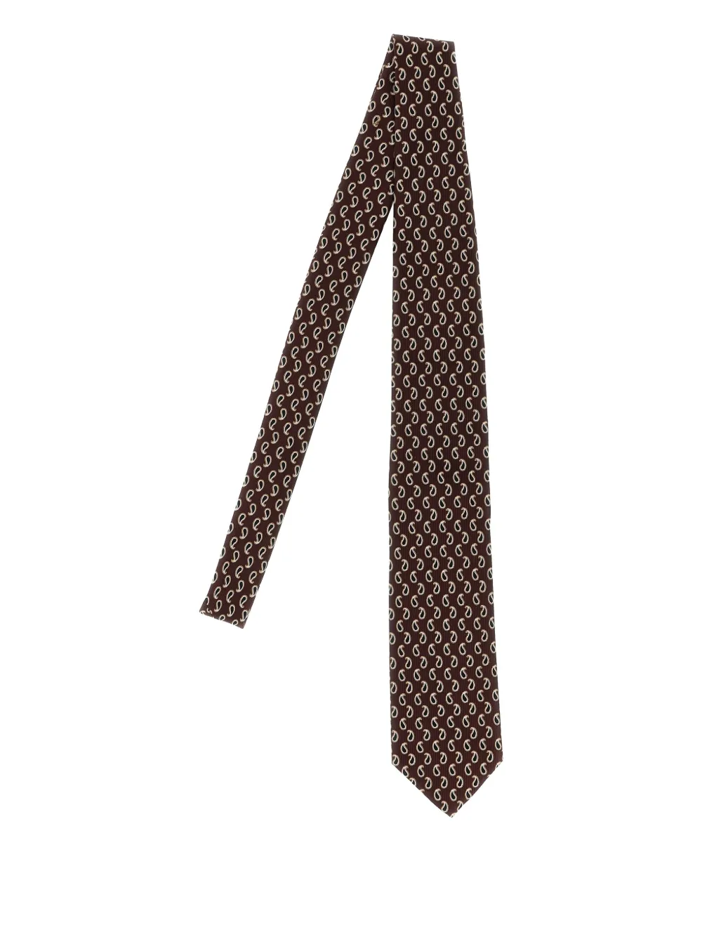 Brioni Jacquard Tie Ties And Papillon Multicolor In Brown