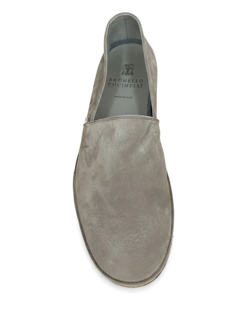 Brunello Cucinelli suede slip-on espadrilles | Image 2