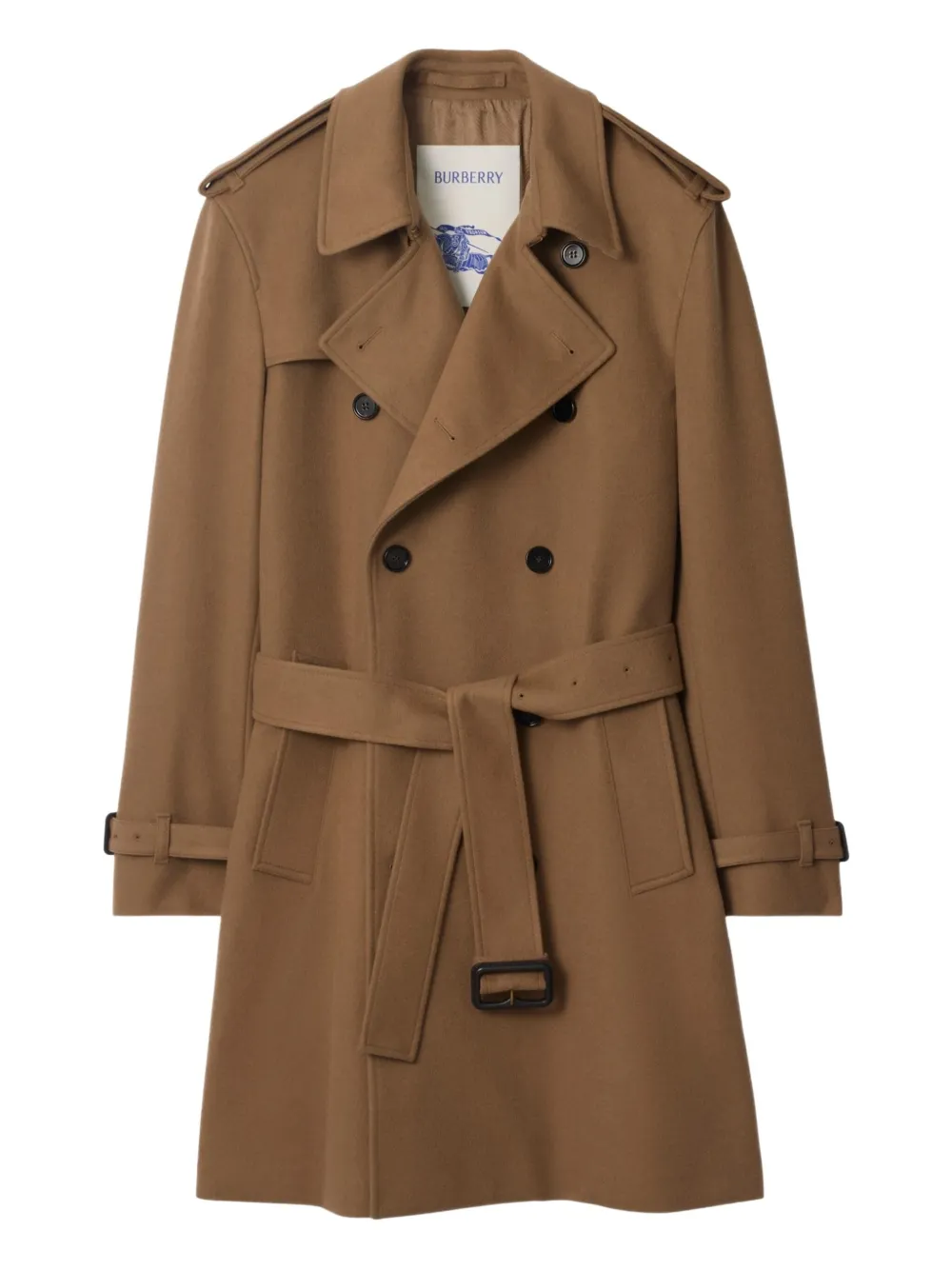 Burberry gabardina con cinturón | marrón | Image 1