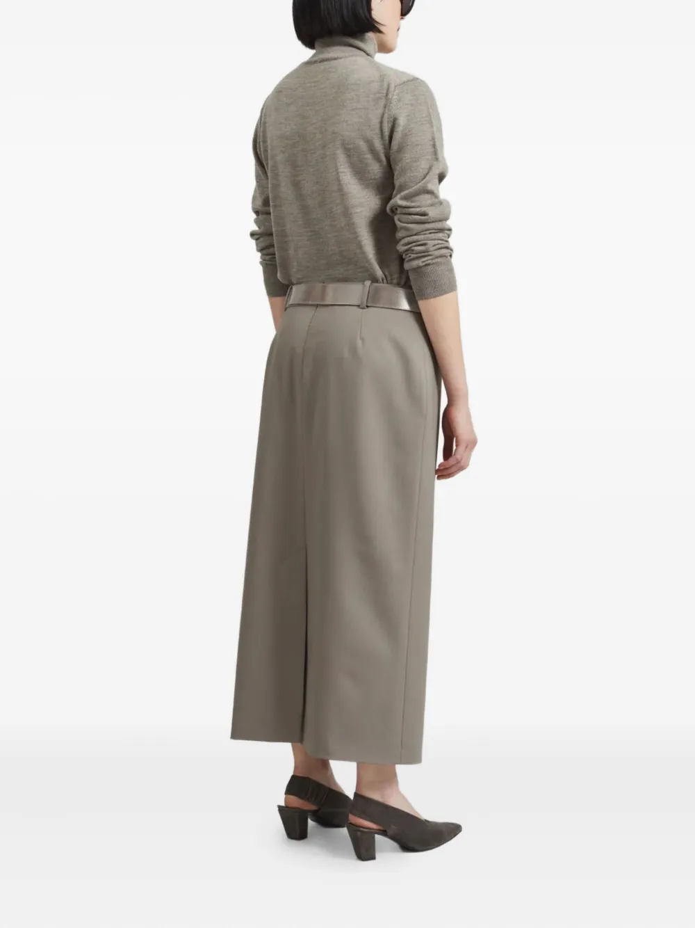 The Frankie Shop Alrose maxi-rok - Grijs