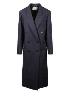 美品The Frankie Shop ブラック ウールピーコート XS 美品The Frankie Shop ブラック ウールピーコート XS メンズ