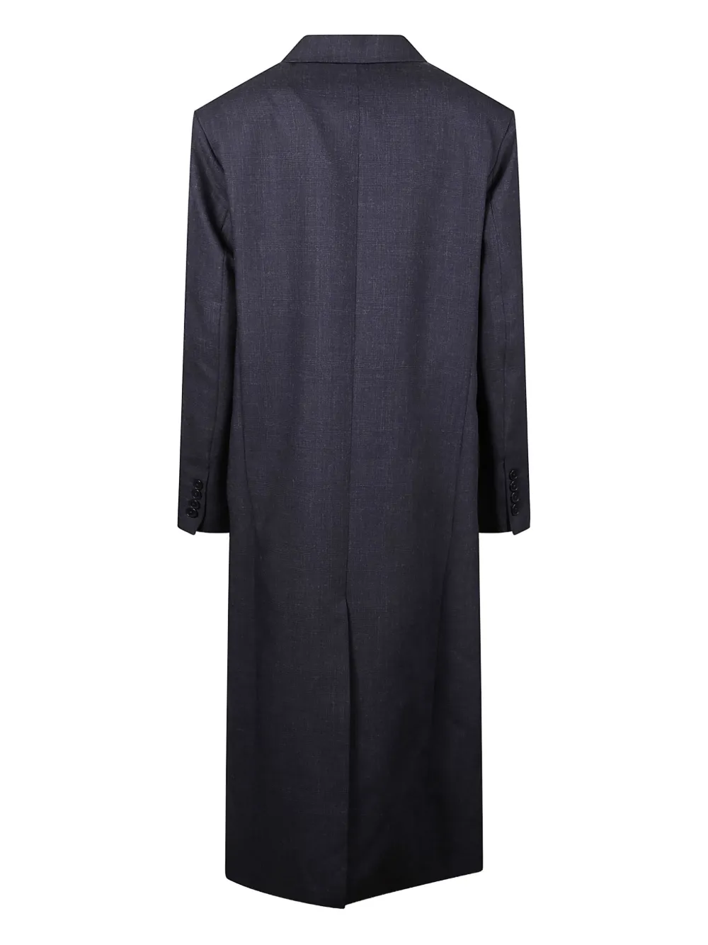 The Frankie Shop Jane Double-breasted Coat In Blue