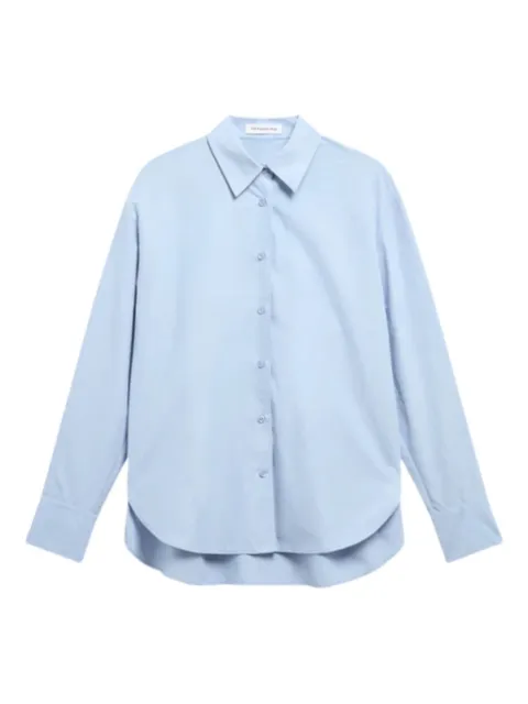 The Frankie Shop Ornella side-button shirt